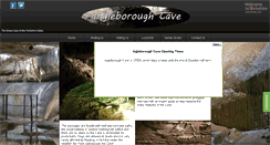 Desktop Screenshot of ingleboroughcave.co.uk